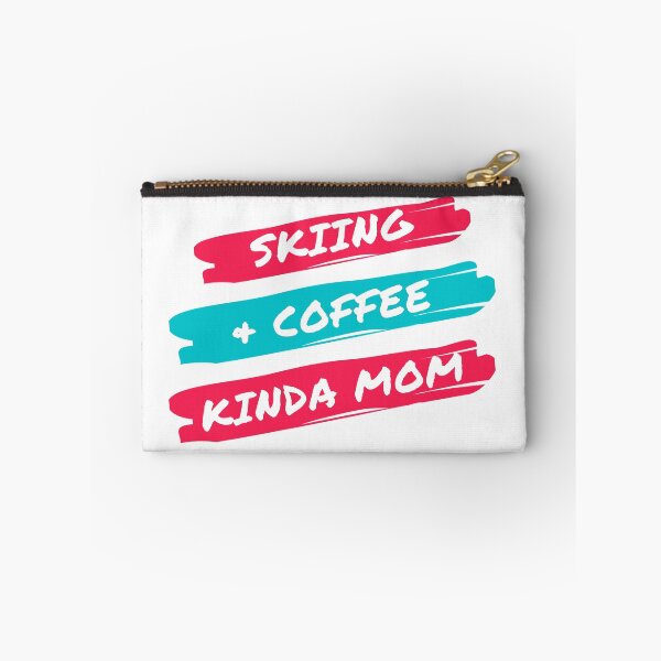 Item preview, Skiing and coffee kinda mom designed and sold by TheGreenGoat.