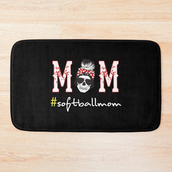 Item preview, Funny Softball Mom Messy Bun Mama Mother's Day Sporty Mom, Occasion Birthday designed and sold by magicos1.