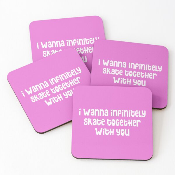 Item preview, I wanna infinitely skate together with you - Pink designed and sold by FlimJim123.