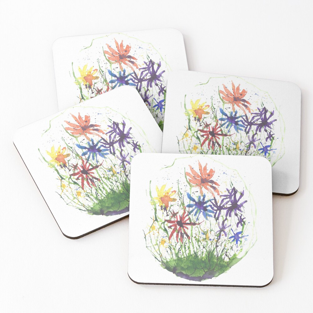 Item preview, Coasters (Set of 4) designed and sold by NitArtCafe.