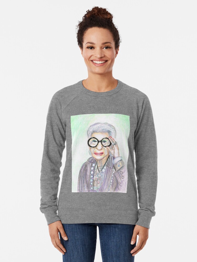 iris apfel sweatshirt