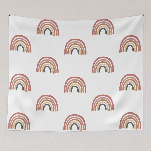 Item preview, Earth toned rainbow  designed and sold by Kirsty Wolfe.