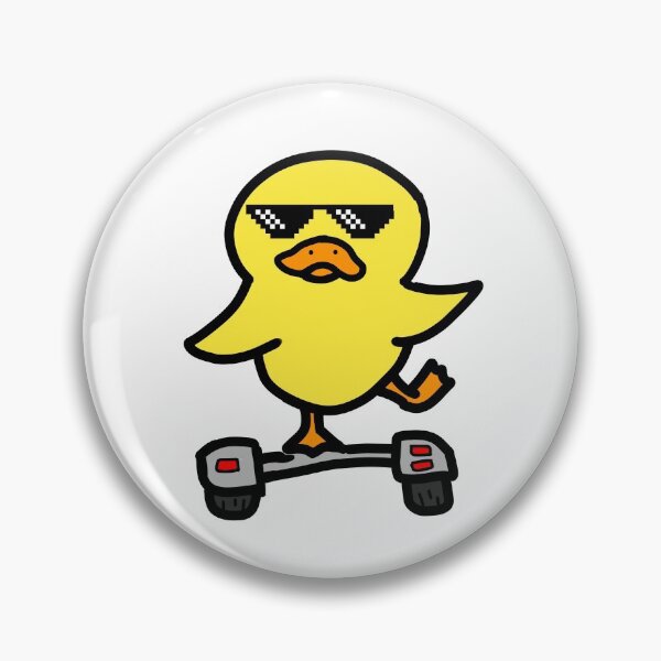 Artikelvorschau, Ente auf einem Hoverboard entworfen und verkauft von Niiyoon's Designs.