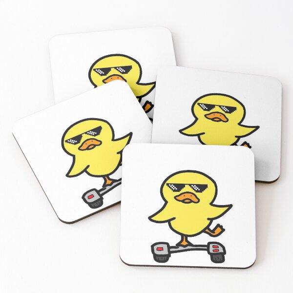 Item preview, Duck on a Hoverboard designed and sold by Niiyoon's Designs.
