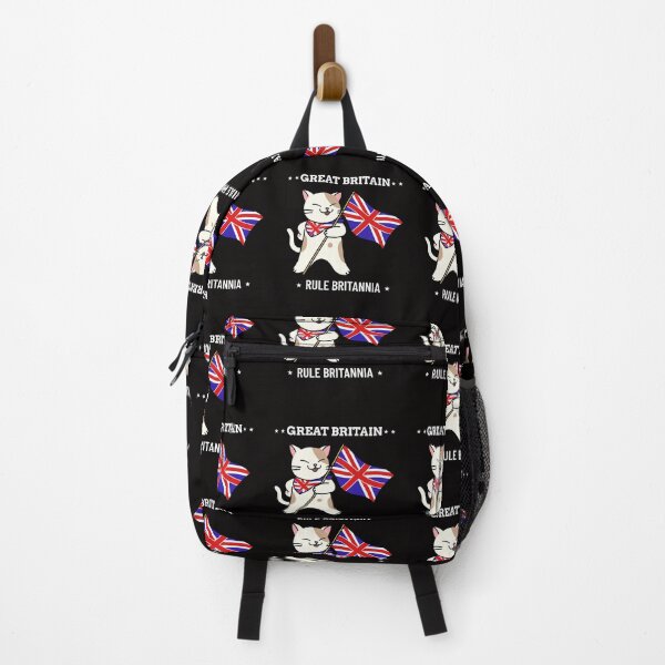 Item preview, Great Britain Rule Britannia Cat designed and sold by BeardedTree.