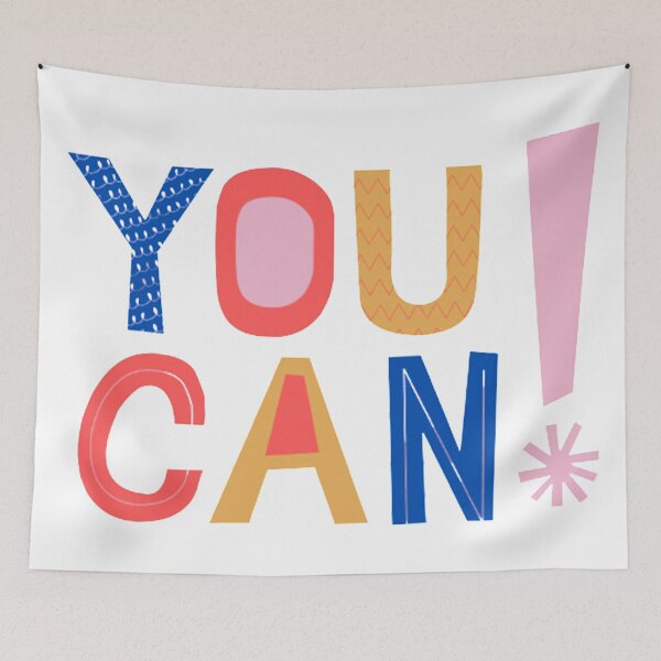 Item preview, You Can! || Never Give Up designed and sold by Cupart.