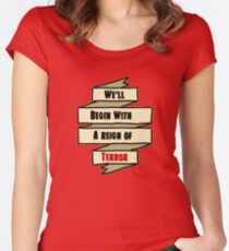 The Reign of Dr. Griffin Women's Fitted Scoop T-Shirt