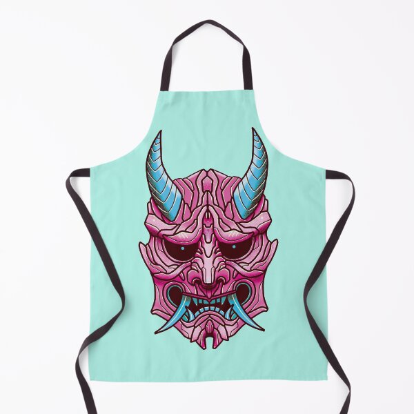 Item preview, Cyber Oni (Red Samurai Mask) designed and sold by Rebel Digital Dog.