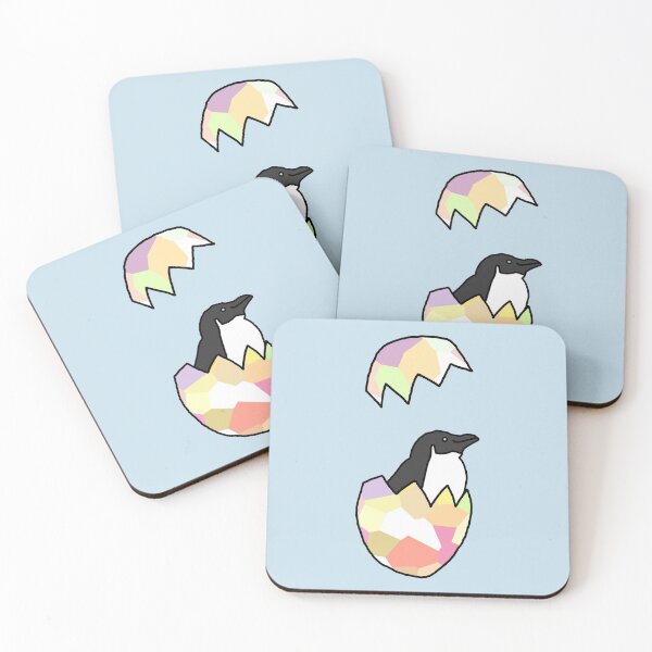 Item preview, Penguin Funny Easter Eggs designed and sold by ellenhenry.
