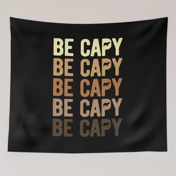 Item preview, Funny Capybara designed and sold by artworkbyrihen.