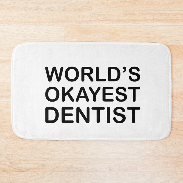 Item preview, World's Okayest Dentist designed and sold by metin1331.