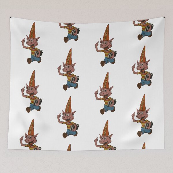 Item preview, dunce pig cartoon vintage design designed and sold by Captain-Jackson.