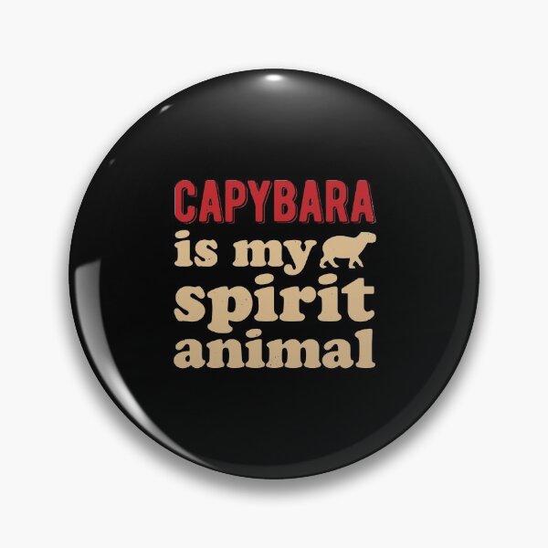 Item preview, Funny Capybara designed and sold by artworkbyrihen.