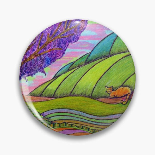 Item preview, 526 - WISTERIA CAT - DAVE EDWARDS - COLOURED PENCILS - 2021 designed and sold by BLYTHART.