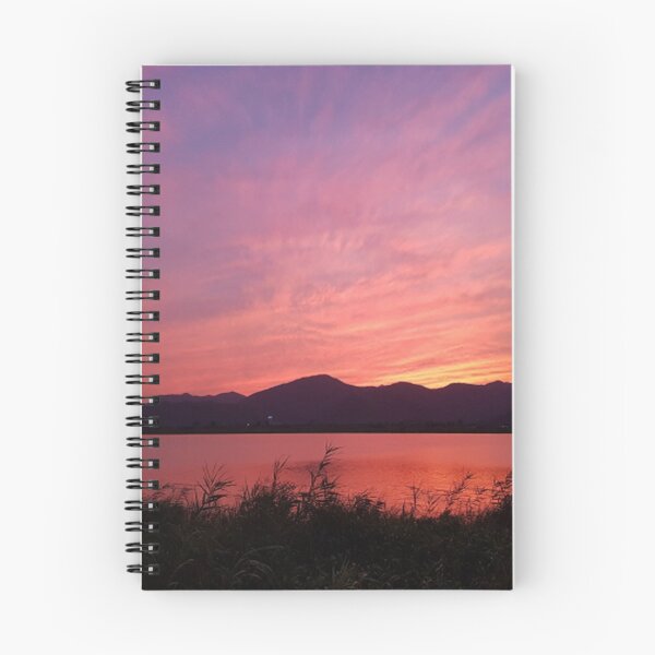 Item preview, Red sunset and river designed and sold by Chuvely.