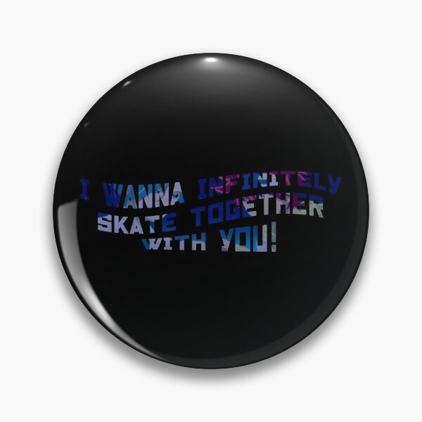 Item preview, I wanna infinitely skate together with you! black renga version designed and sold by FlimJim123.