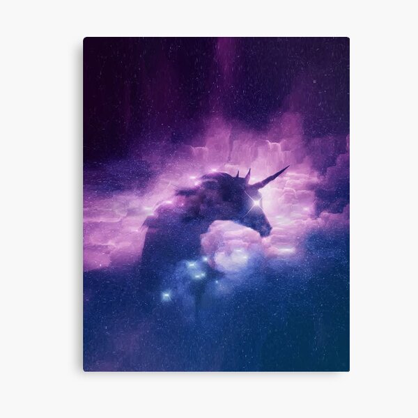 Galaxy Unicorn Canvas Prints for Sale | Redbubble