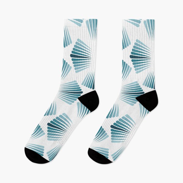 Item preview, St Jacques shells abstract print designed and sold by Alexa Mihulin.