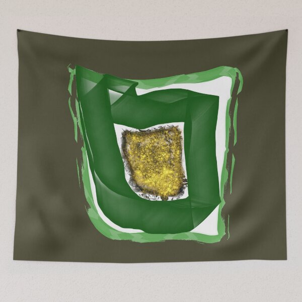 Item preview, Greenery - Abstract Modern Art  designed and sold by vortexatelier.