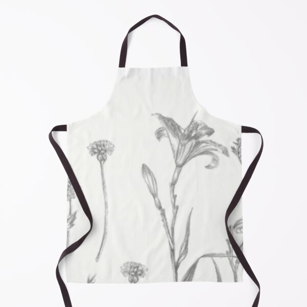 Item preview, Grey & white Floral Foliage designed and sold by WearWolfDesigns.