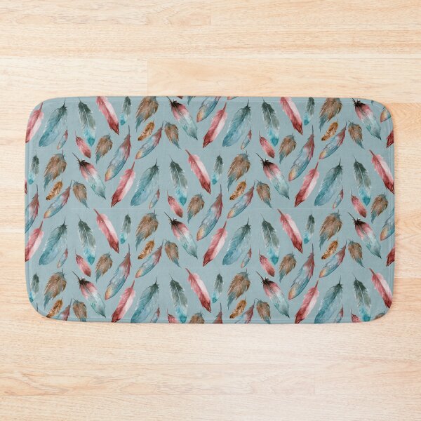 Item preview, Floating Feathers Blue  Background designed and sold by AfricanDreams.