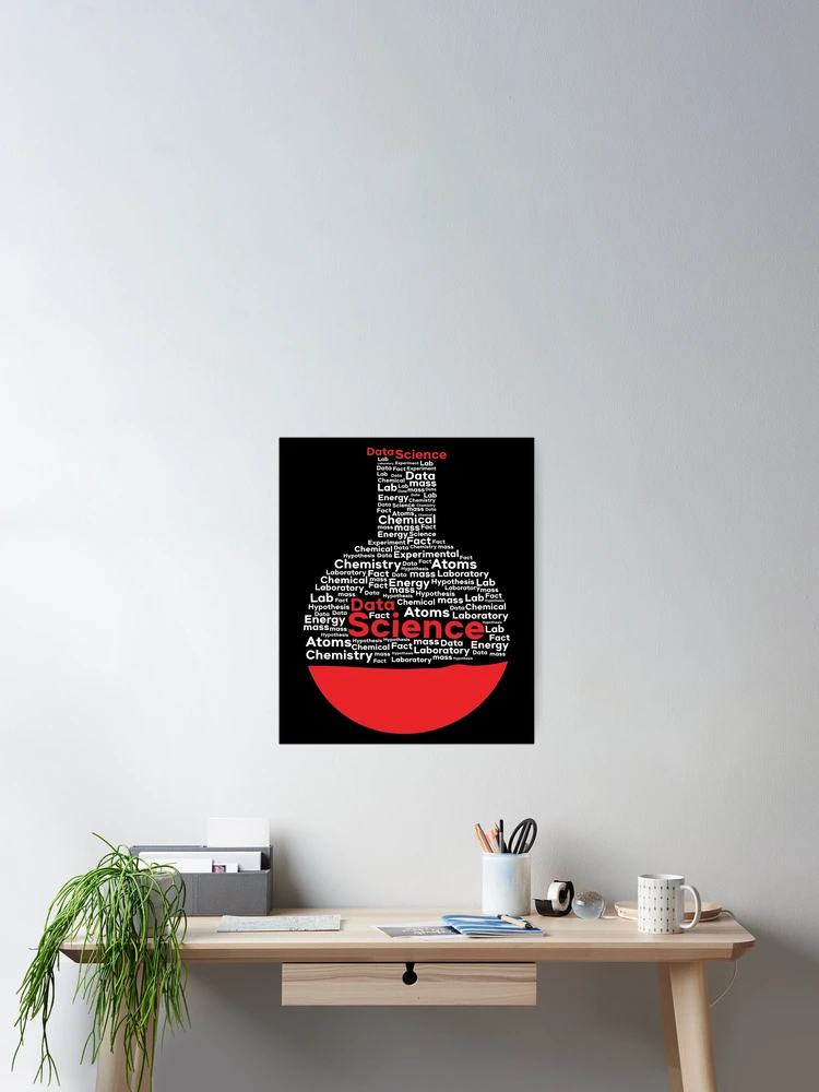 Thumbnail 2 of 3, Poster, Data Analytics Data Engineering Data Science Vial designed and sold by ShopTheStyle.