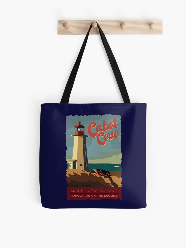 Thumbnail 1 of 2, Tote Bag, Cabot Cove designed and sold by rampad1.