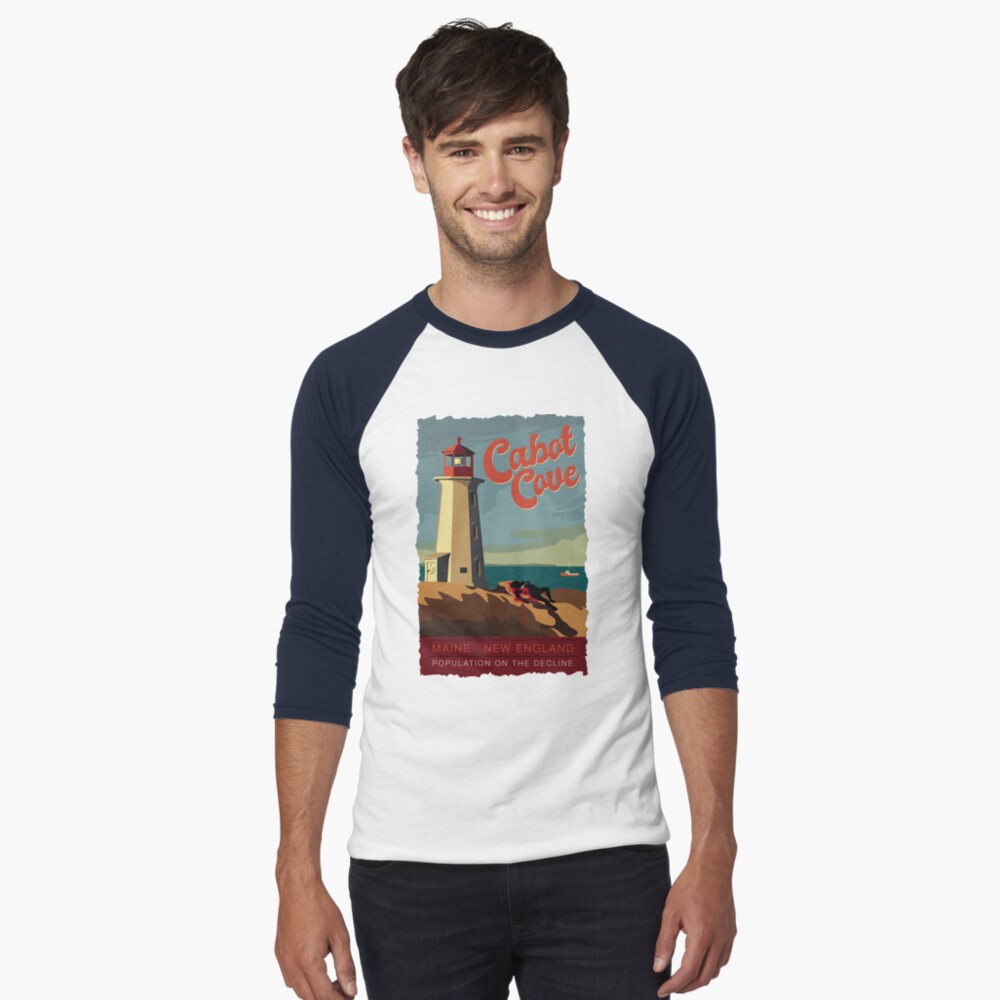 Vista previa del artículo con la obra «Camiseta ¾ estilo béisbol», diseñado y vendido por rampad1.