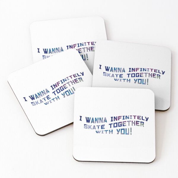 Item preview, I wanna infinitely skate together with you! white renga version designed and sold by FlimJim123.