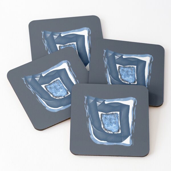 Item preview, Blue Oceana - Abstract Art designed and sold by vortexatelier.