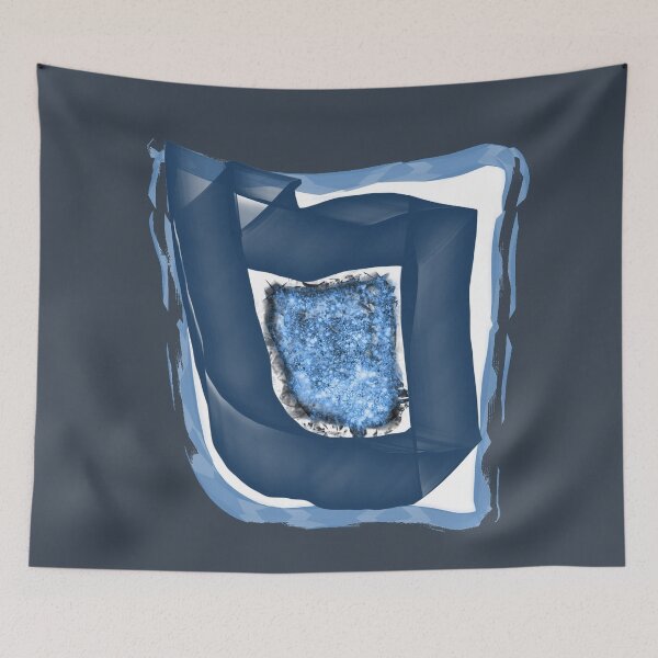 Item preview, Blue Oceana - Abstract Art designed and sold by vortexatelier.