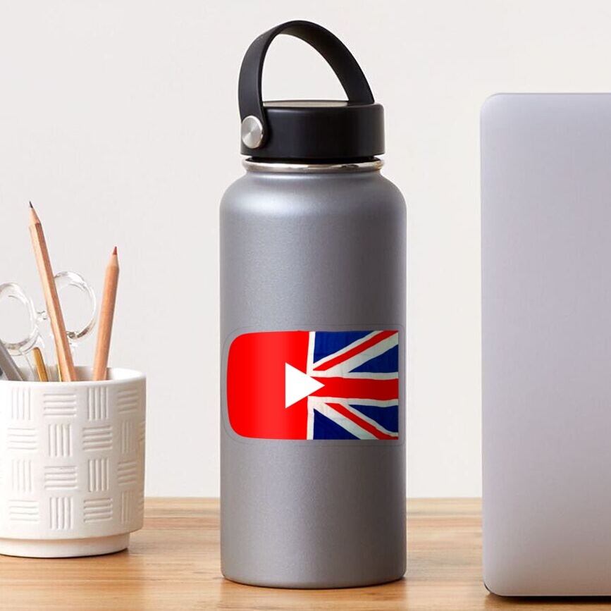 Great British YouTuber logo Sticker