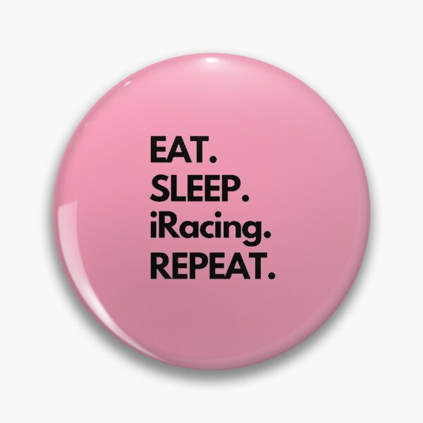 Item preview, Eat Sleep iRacing Repeat designed and sold by TheGreekGuy.