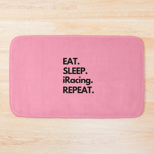 Item preview, Eat Sleep iRacing Repeat designed and sold by TheGreekGuy.