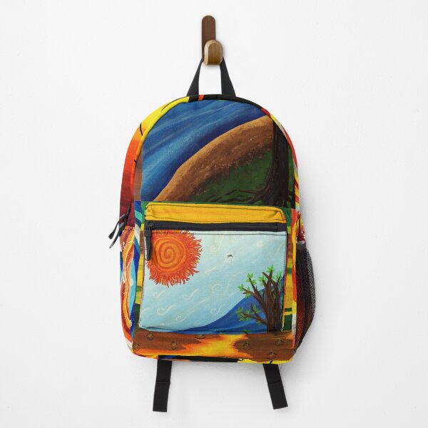 Art Collage Backpack