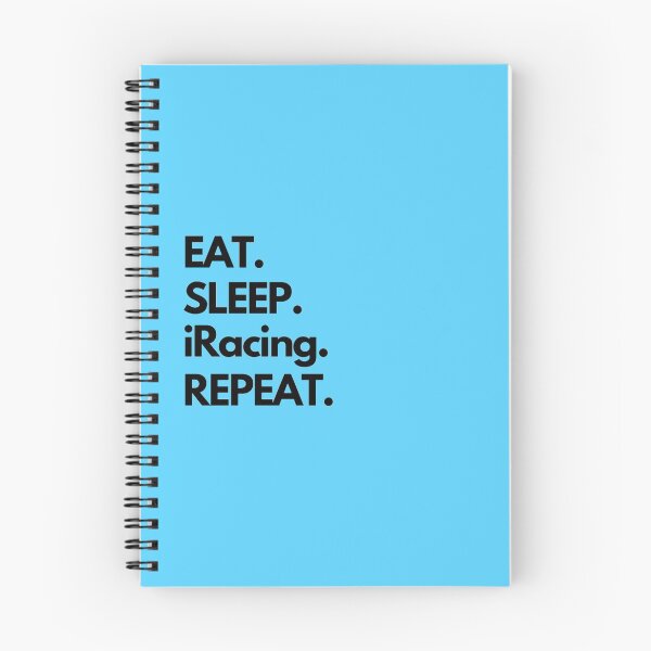Item preview, Eat Sleep iRacing Repeat designed and sold by TheGreekGuy.