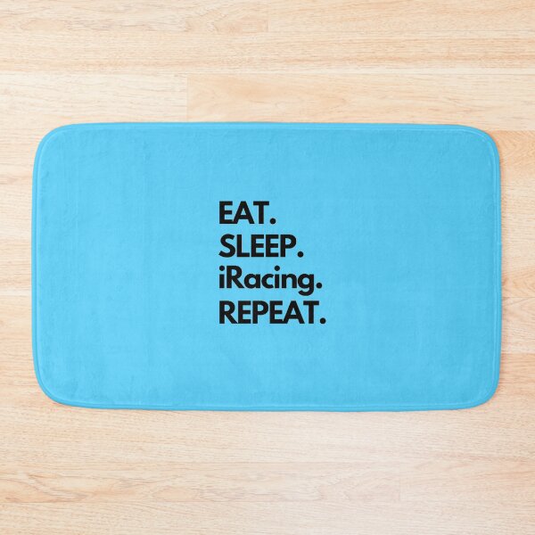 Item preview, Eat Sleep iRacing Repeat designed and sold by TheGreekGuy.