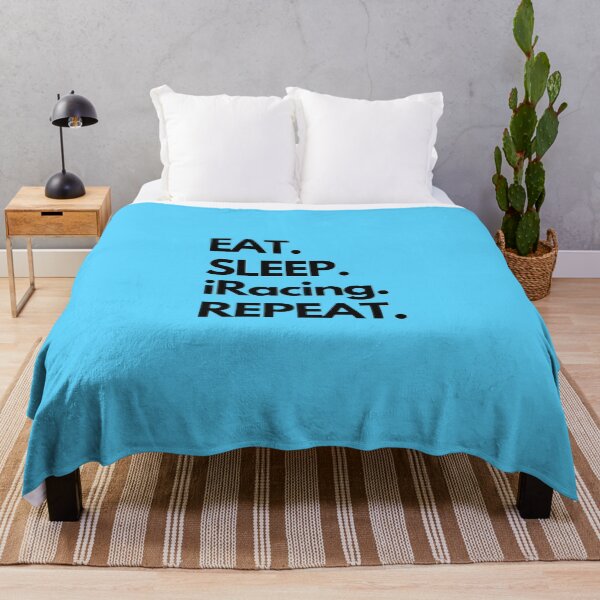 Item preview, Eat Sleep iRacing Repeat designed and sold by TheGreekGuy.