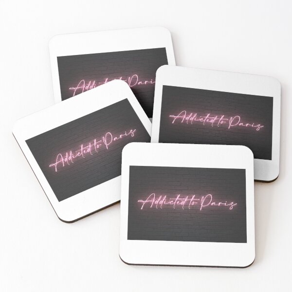 Item preview, Addicted to Paris- Neon text effect designed and sold by Chen-ChenLand.