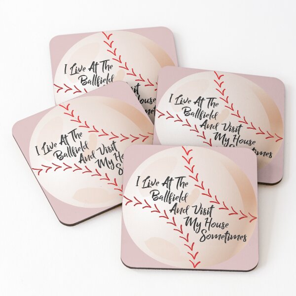 Item preview, I Live At The Ballfield And Visit My House Sometimes designed and sold by AmethystMurad.