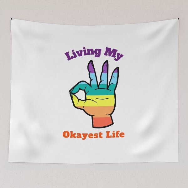 Item preview, Living My Okayest Life designed and sold by FranksDesigns.