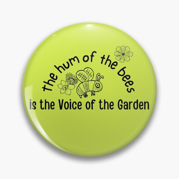 Item preview, The Hum Of The Bees Is The Voice Of The Garden Design designed and sold by EarthArtDesigns.