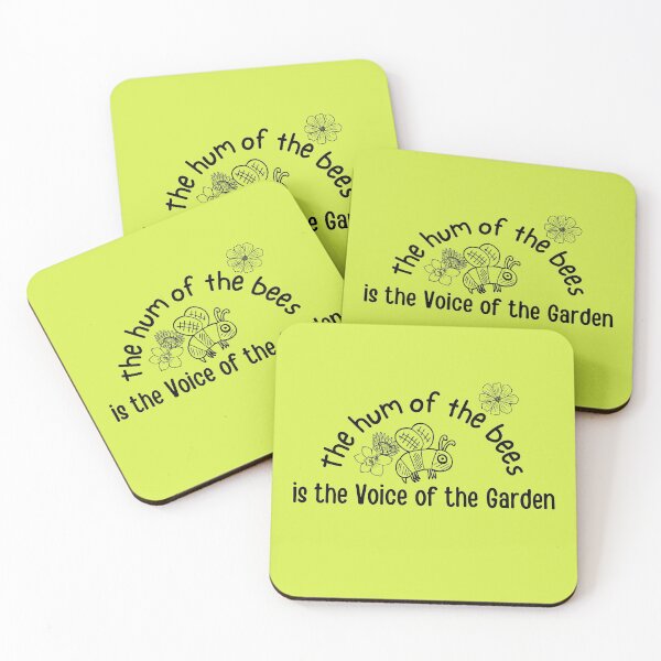 Item preview, The Hum Of The Bees Is The Voice Of The Garden Design designed and sold by EarthArtDesigns.