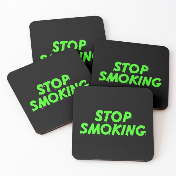 Item preview, "Stop Smoking" Vintage Ad Slogan designed and sold by RosarioDesigns.