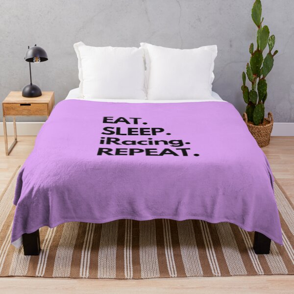 Item preview, Eat Sleep iRacing Repeat designed and sold by TheGreekGuy.