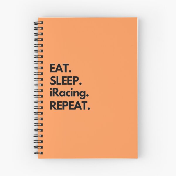 Item preview, Eat Sleep iRacing Repeat designed and sold by TheGreekGuy.
