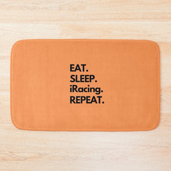 Item preview, Eat Sleep iRacing Repeat designed and sold by TheGreekGuy.
