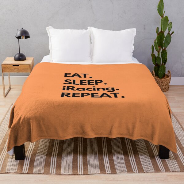 Item preview, Eat Sleep iRacing Repeat designed and sold by TheGreekGuy.
