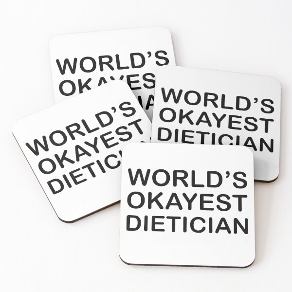 Item preview, World's Okayest Dietician designed and sold by metin1331.