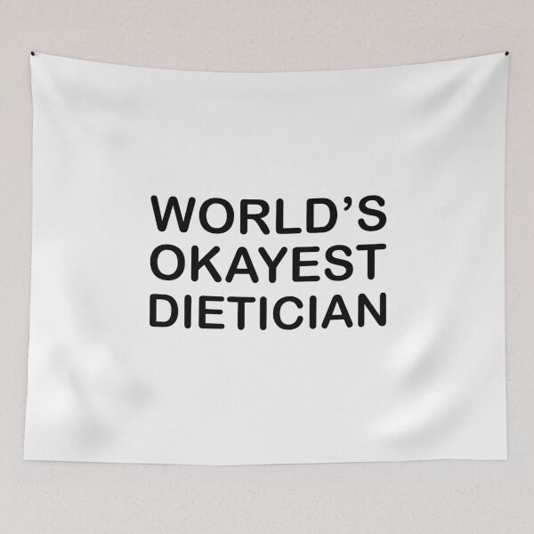 Item preview, World's Okayest Dietician designed and sold by metin1331.